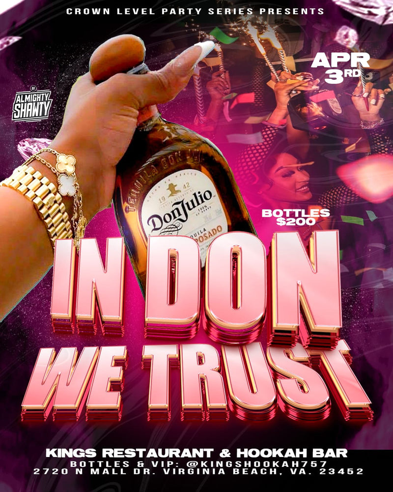 ✨ IN DON WE TRUST: Virginia Beach Edition 🥂