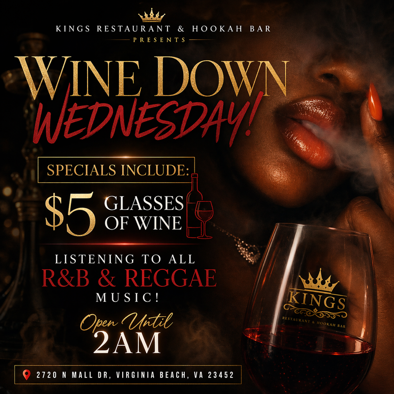 🍷 WINE DOWN WEDNESDAY: Virginia Beach Edition