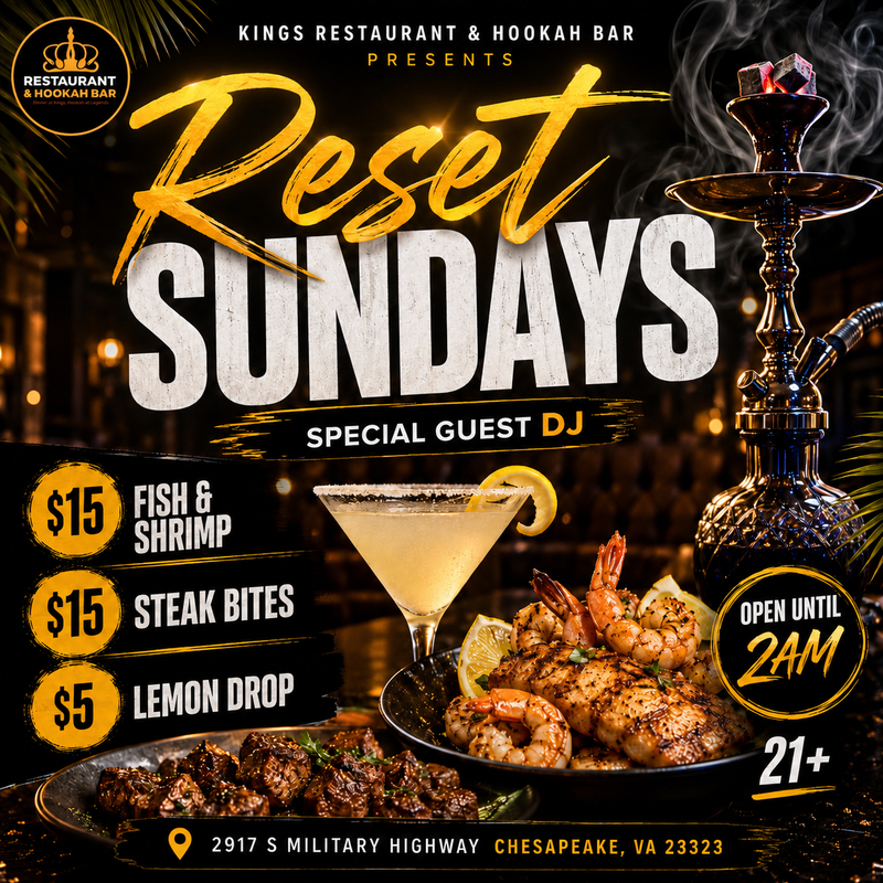 ✨ RESET SUNDAYS: Chesapeake Edition 🍹🔥