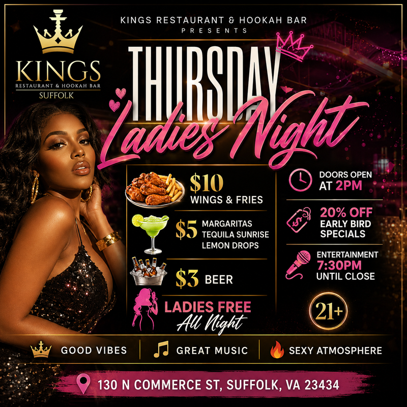 ✨ THURSDAY LADIES NIGHT: Suffolk Edition 🥂💅