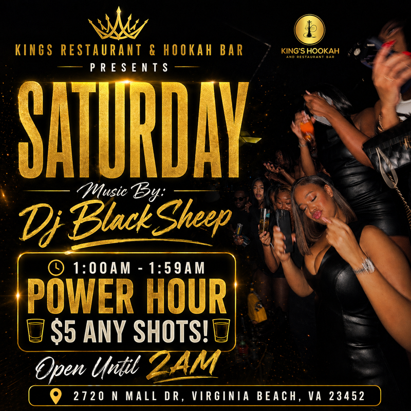 ✨ SATURDAY POWER HOUR: Virginia Beach Edition 🥂