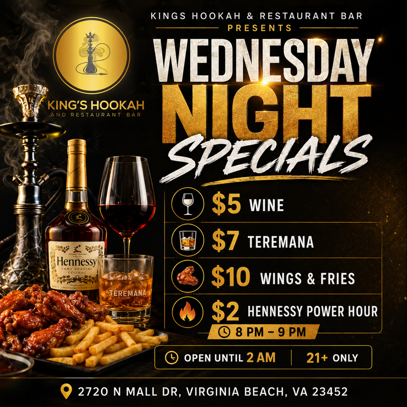 ✨ WEDNESDAY: Virginia Beach Edition 🍷🍗
