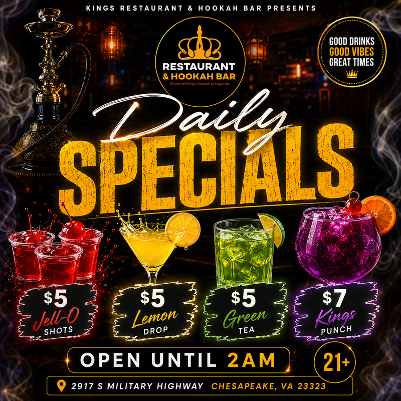 🍹 DAILY PROMOTION: Chesapeake Edition 🔥✨