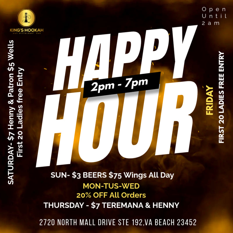 HAPPY HOUR KICKOFF 🥂