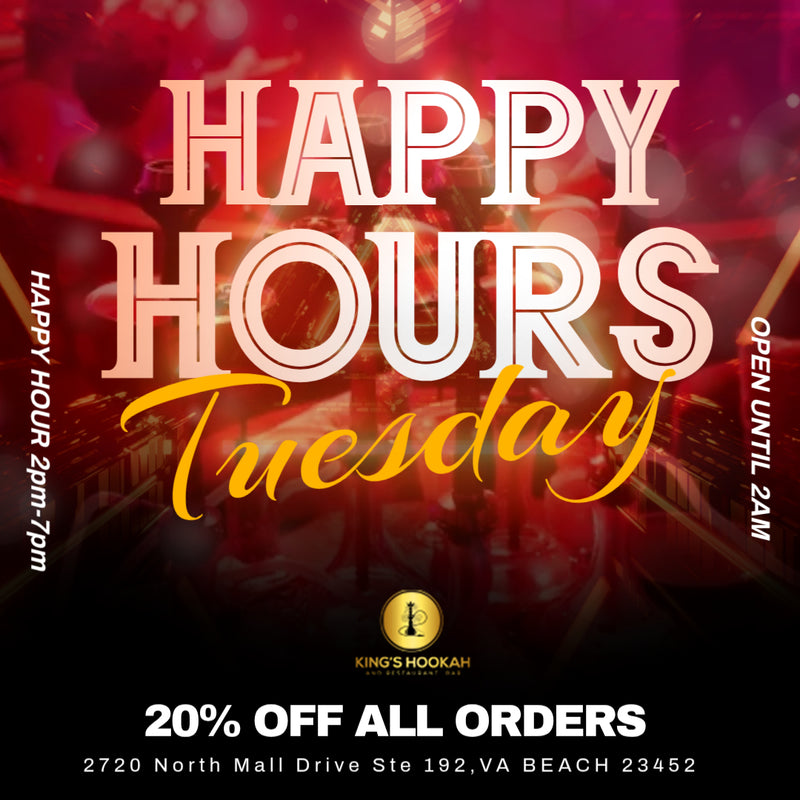 🤩Tuesday Treat: Happy Hour Savings✨