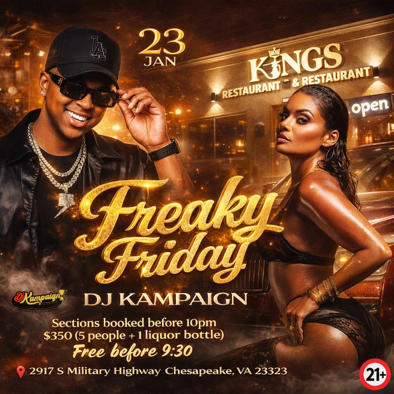 🥂 FRIDAY: MLK Weekend Celebration ✨