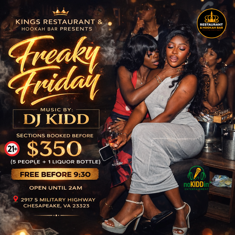 🍹 FRIDAY NIGHT: Chesapeake Edition ✨