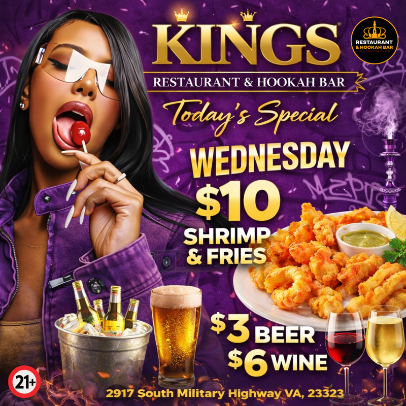 🥂 WEDNESDAY: Today’s Special ✨