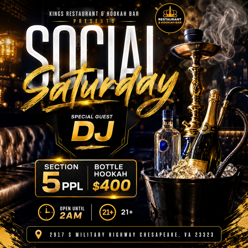 ✨ SOCIAL SATURDAY: Chesapeake Edition 🍾🔥