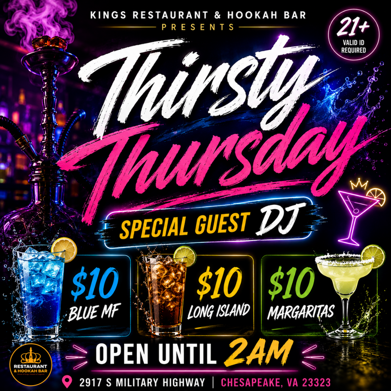 ✨ THIRSTY THURSDAY: Chesapeake Edition 🥂