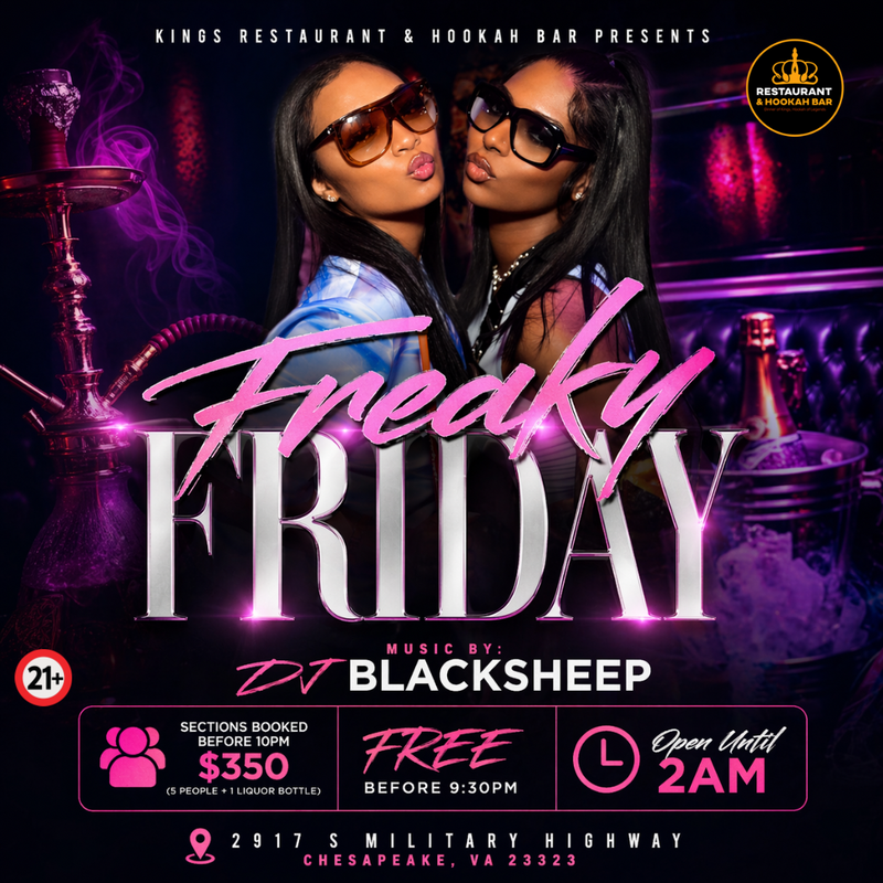 🍹 FRIDAY NIGHT: Chesapeake Edition ✨