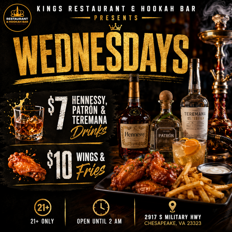 ✨ WEDNESDAYS: Chesapeake Edition 🥃🍗