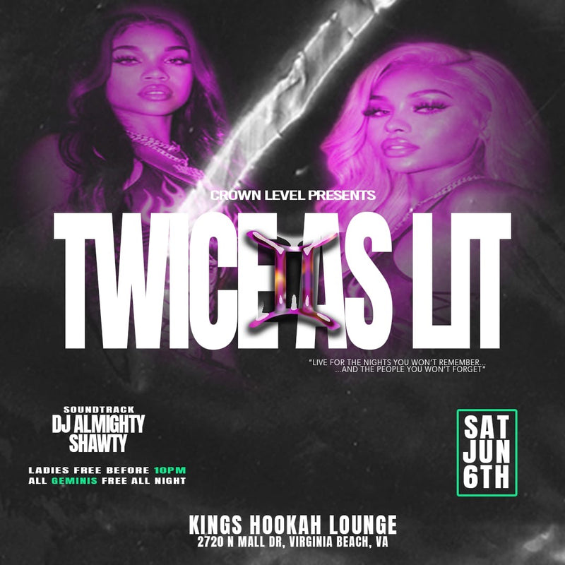 ✨ TWICE AS LIT: Virginia Beach Edition ♊🔥